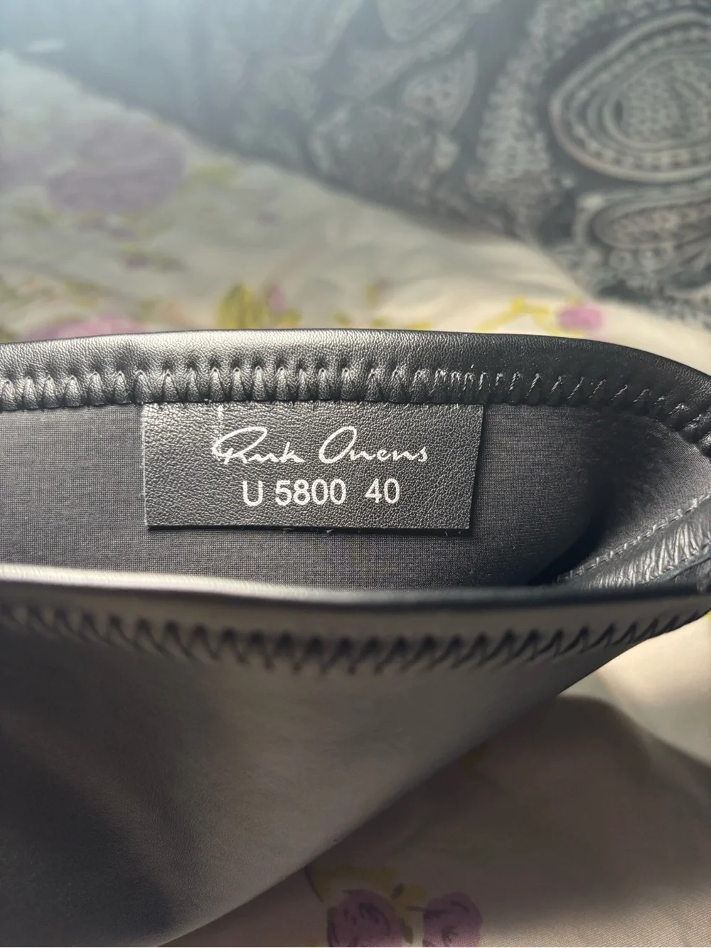 Rick Owen’s Knee-High Sock Sneakers